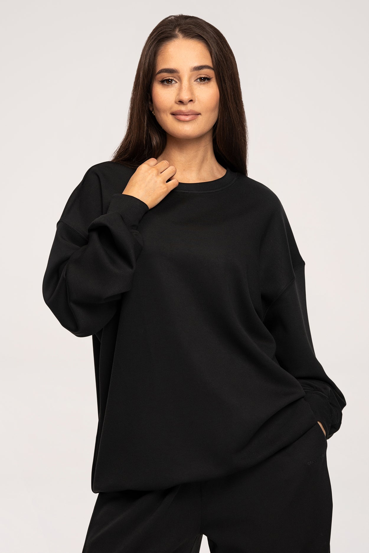 UN1FORM Oversize-Sweatshirt black