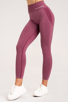 Nahtlose Leggings Melange Cherry