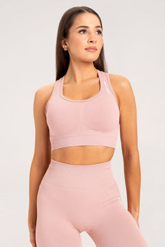 Sport BH Compress Rose Tan