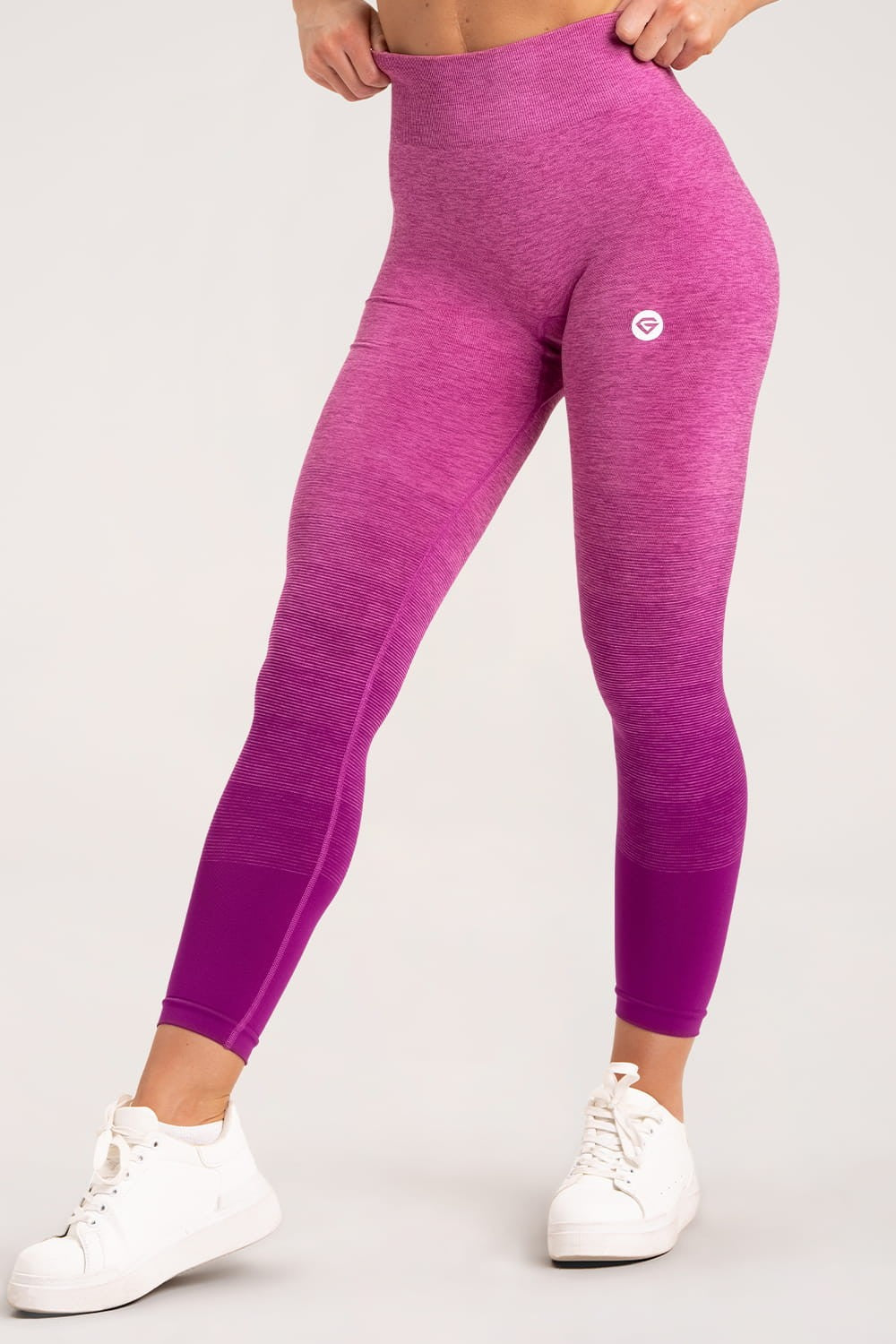 Leginsy pink ombre