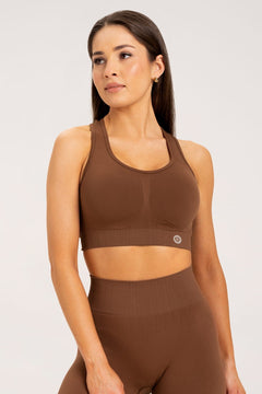 Push Up Sport BH Chocolate