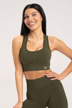 Push Up Sport BH Khaki