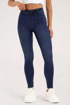 Röhrenjeans navy blue