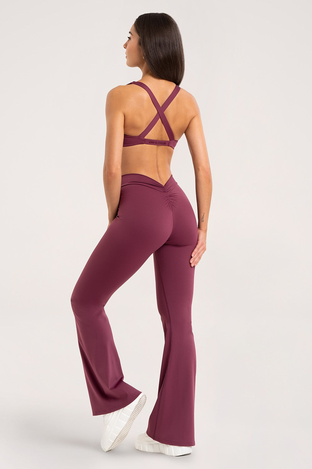 Dzwony deep glow burgundy