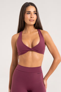Twist Glow Sport-BH burgundy