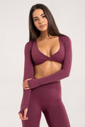 Bolerko glow burgundy