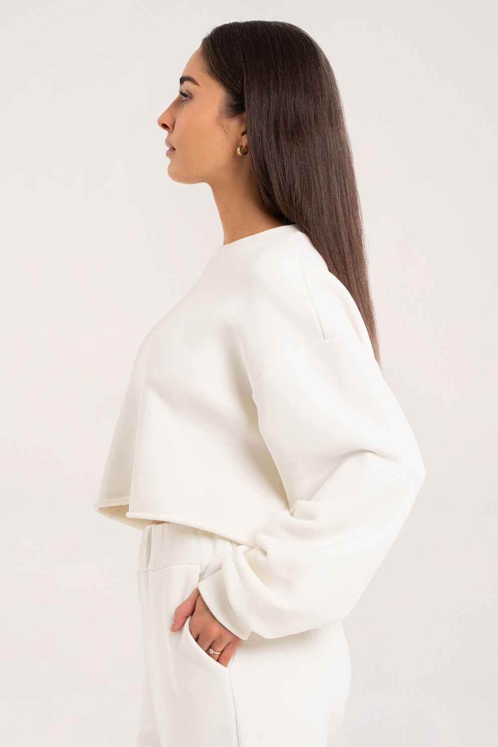 Bluza signature off white