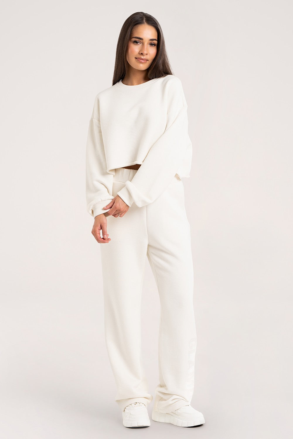 Spodnie dresowe signature off white