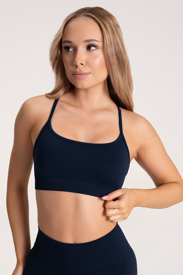 Second skin Sport-BH dark blue
