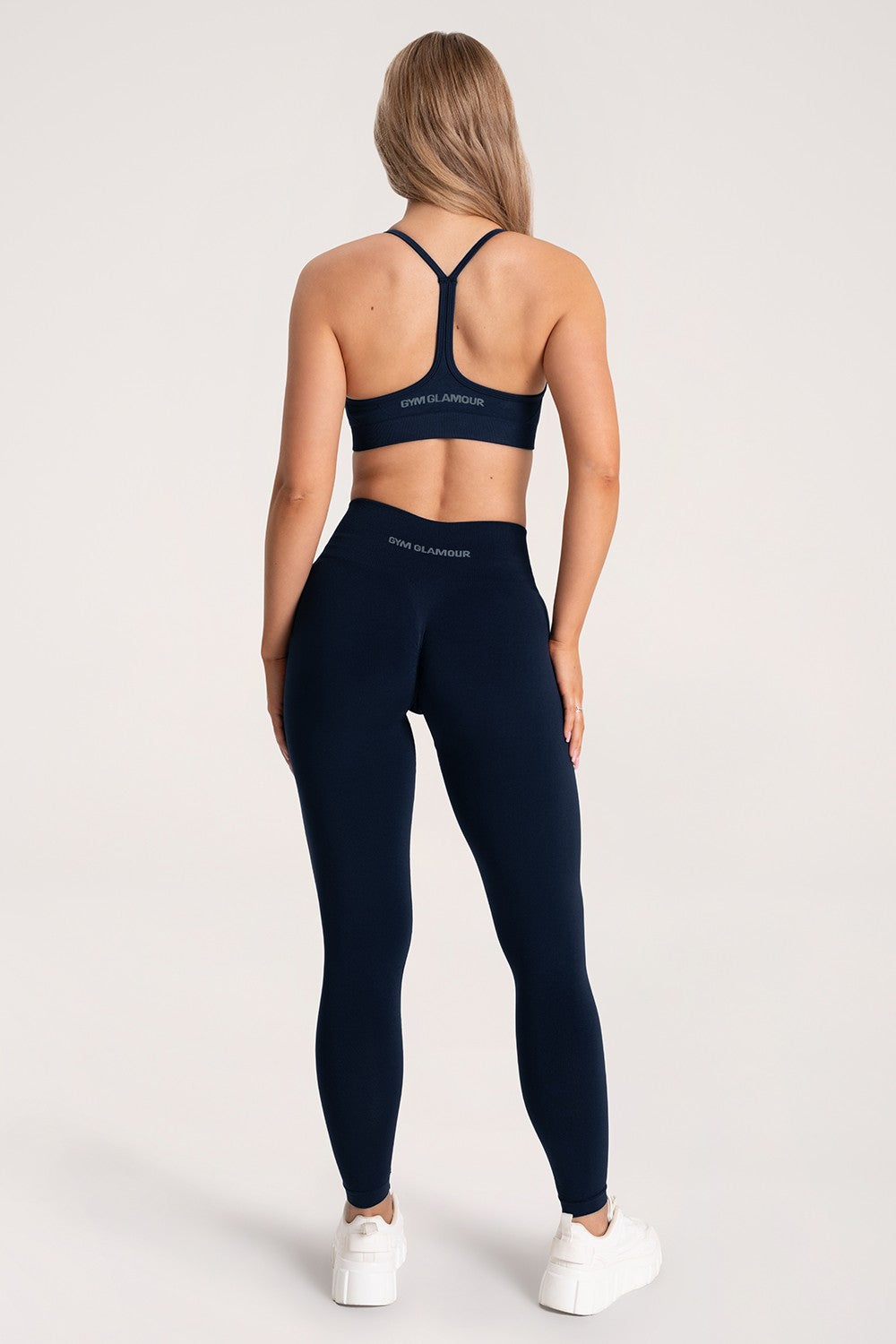Leginsy second skin dark blue