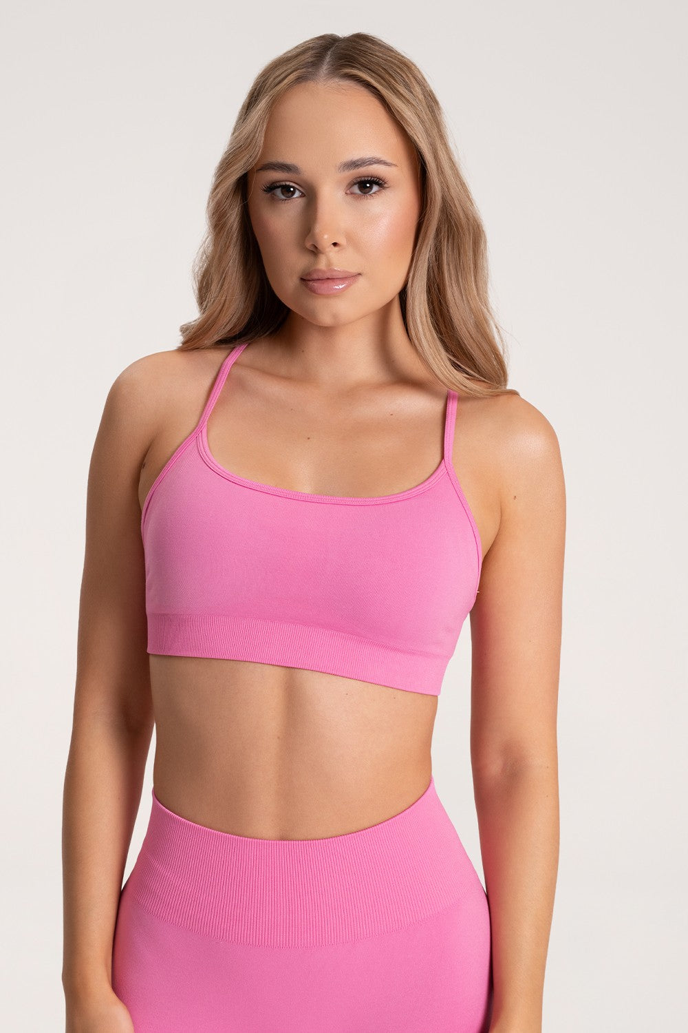 Biustonosz second skin wild pink