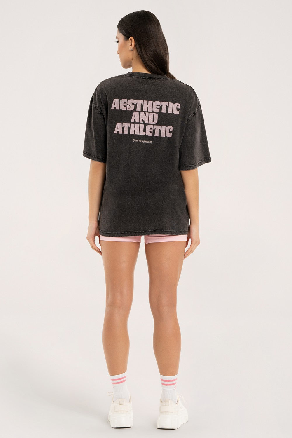 T-shirt oversize aesthetic and athletic