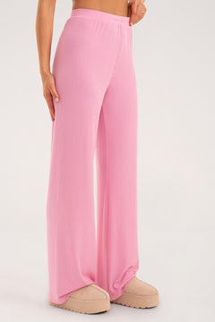 Weite Hose Casual light pink