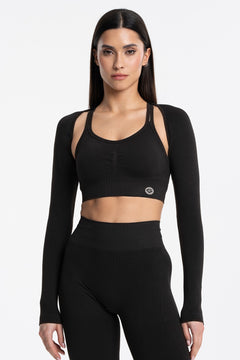 Nahtloser Bolero black