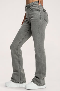 Schlagjeans Push Up light grey