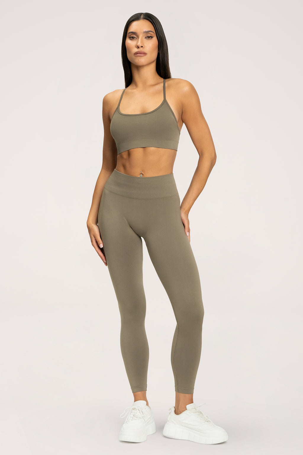 Leggings second skin nougat