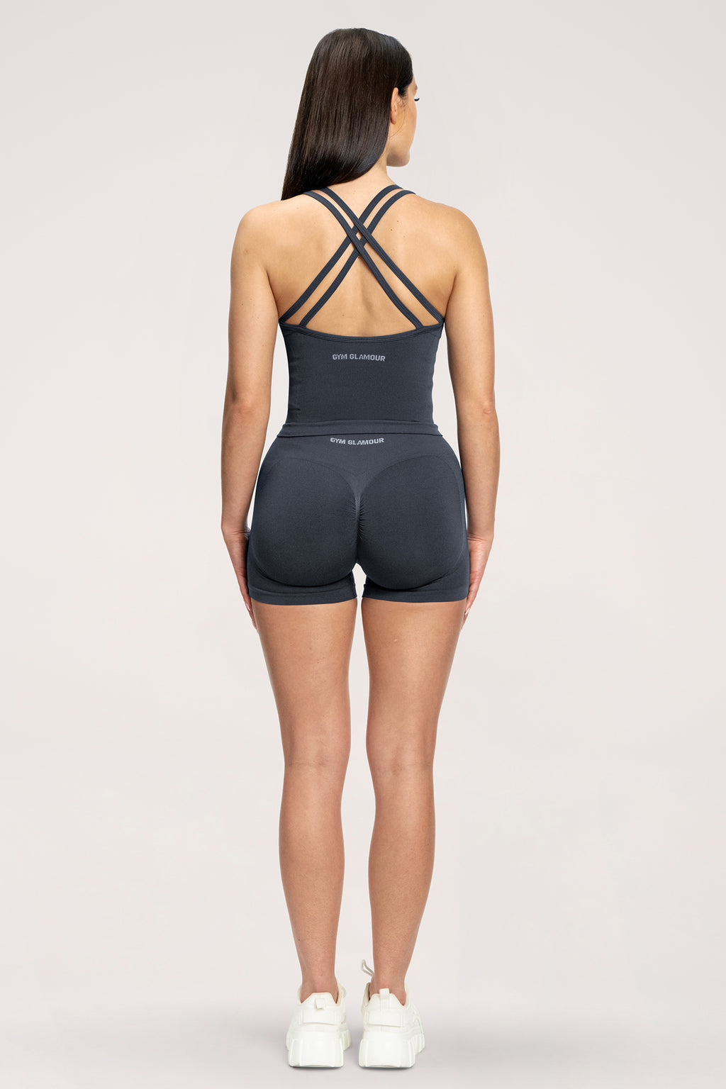 Fake BBL Shorts anthracite