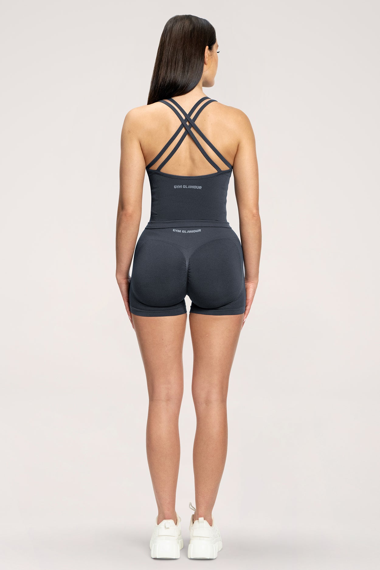 Fake BBL Shorts anthracite