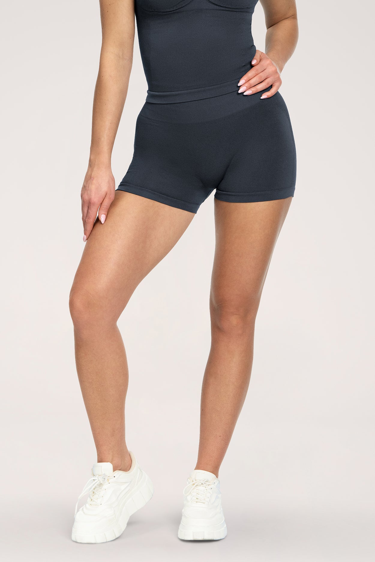 Fake BBL Shorts anthracite