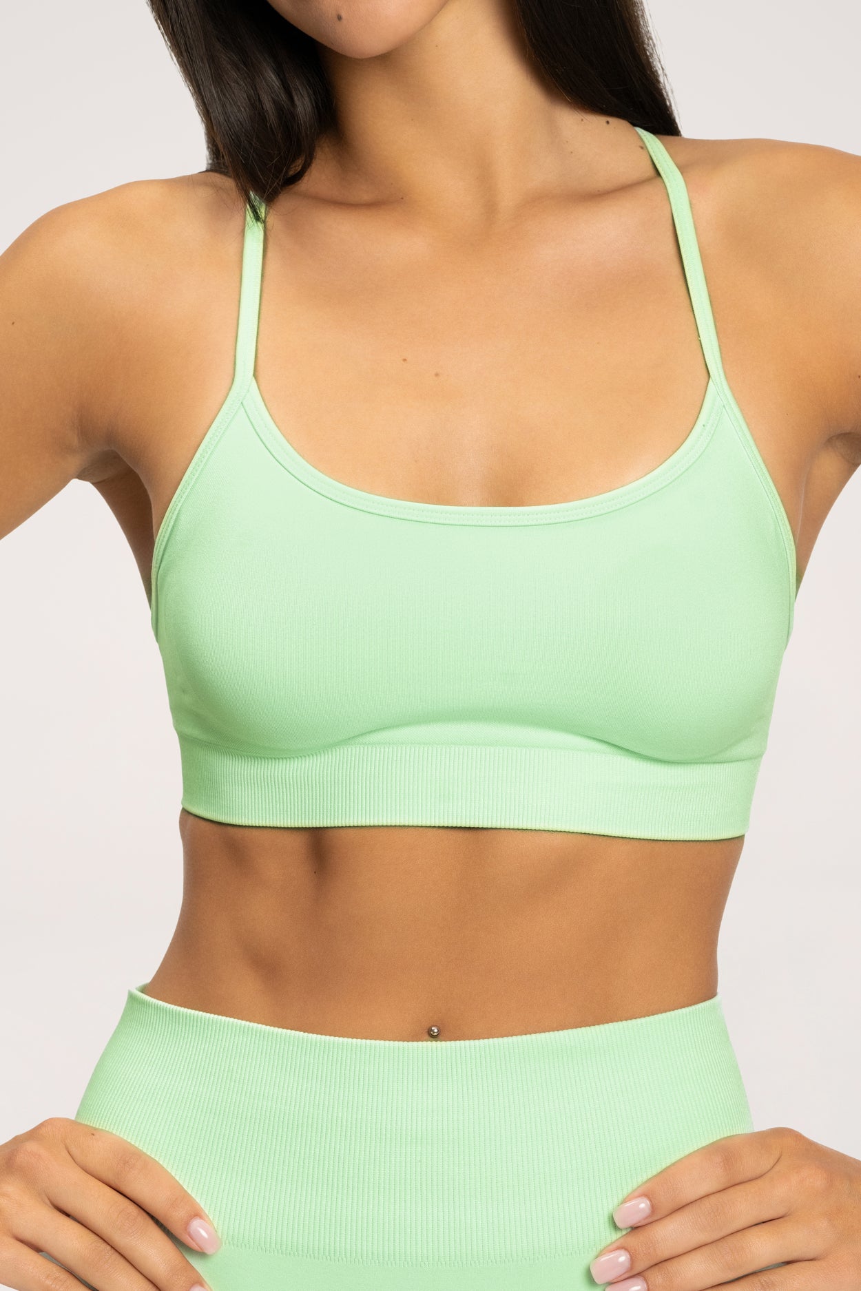 Second skin Sport-BH mint