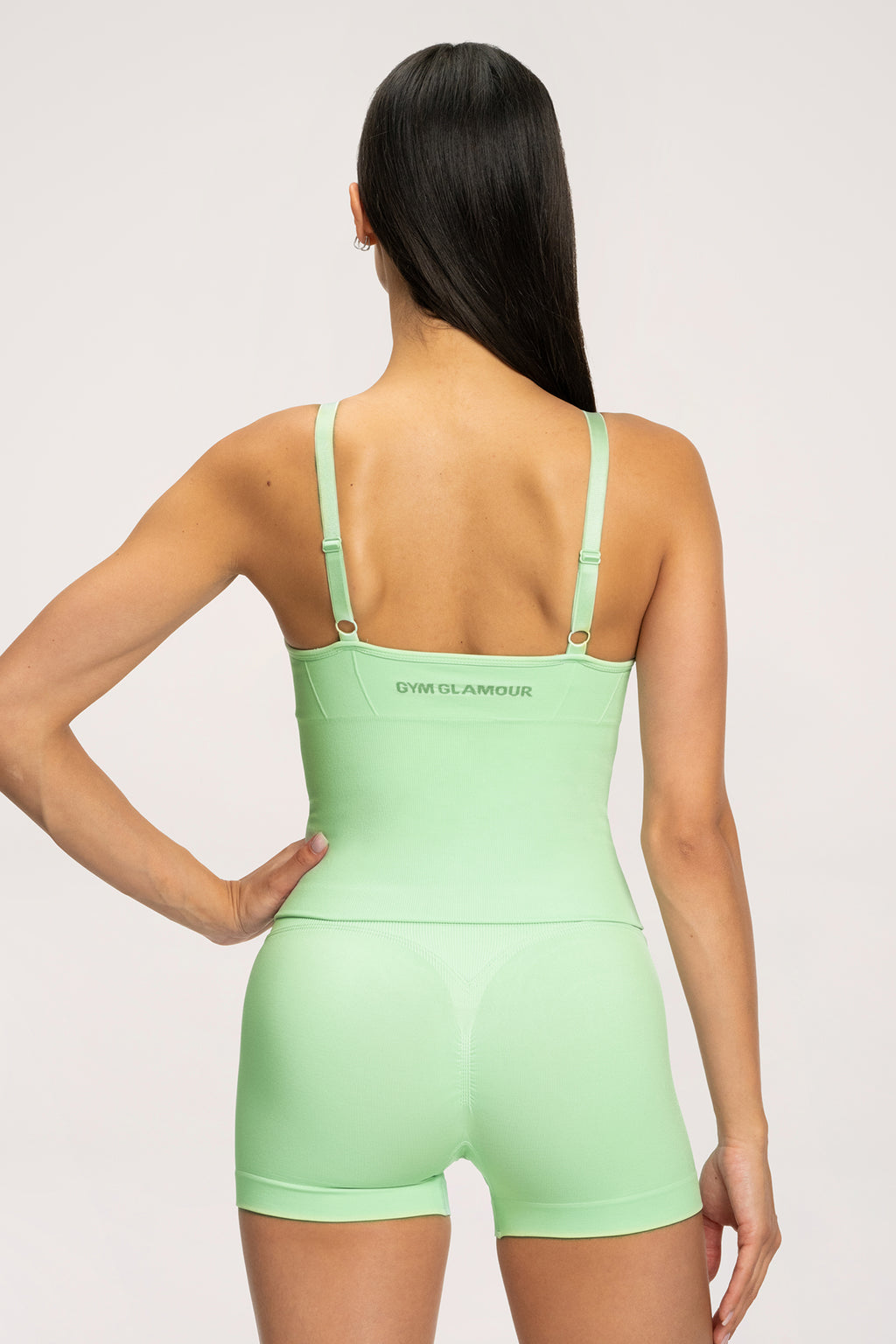 Second skin Sport-BH long mint