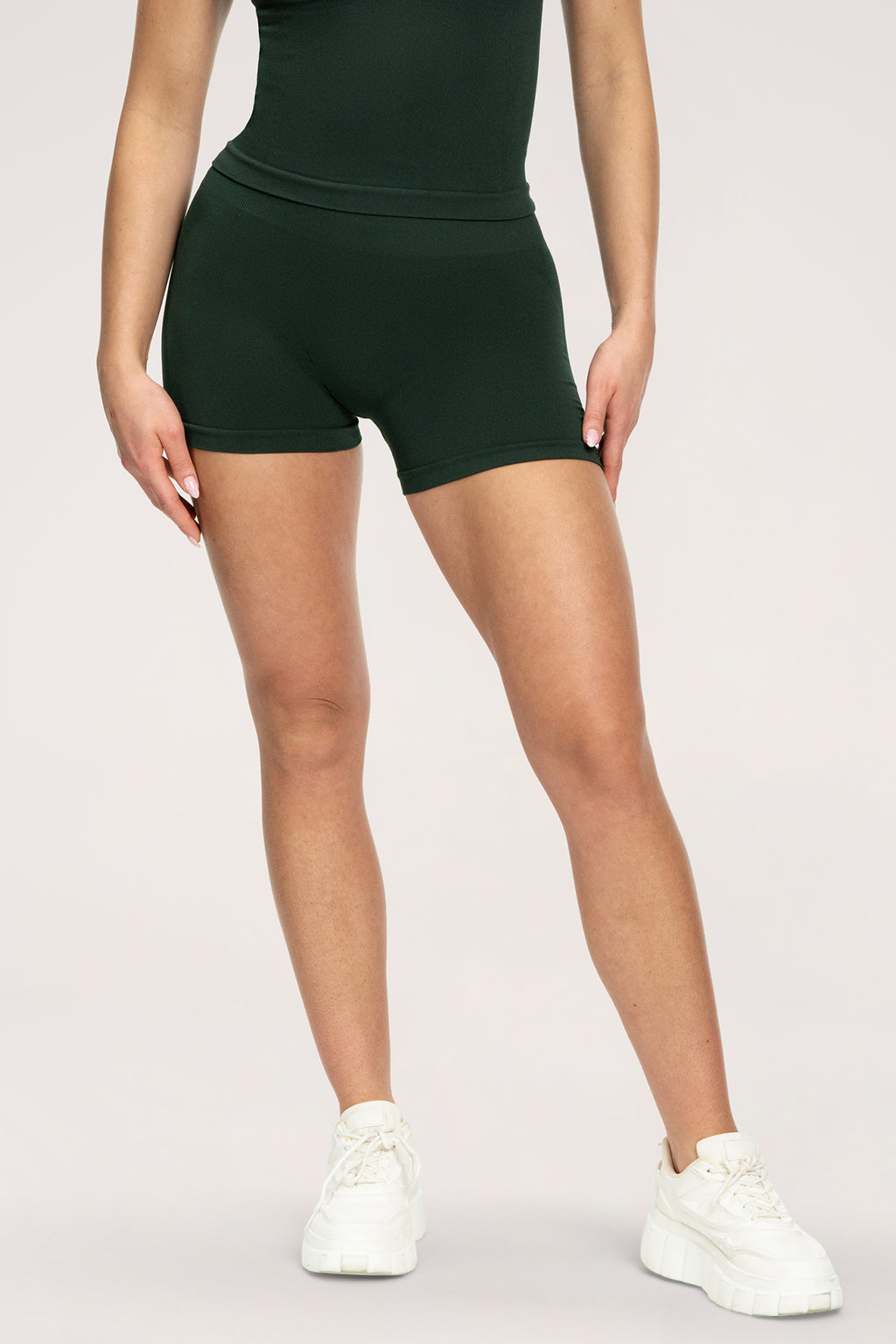 Fake BBL Shorts forest