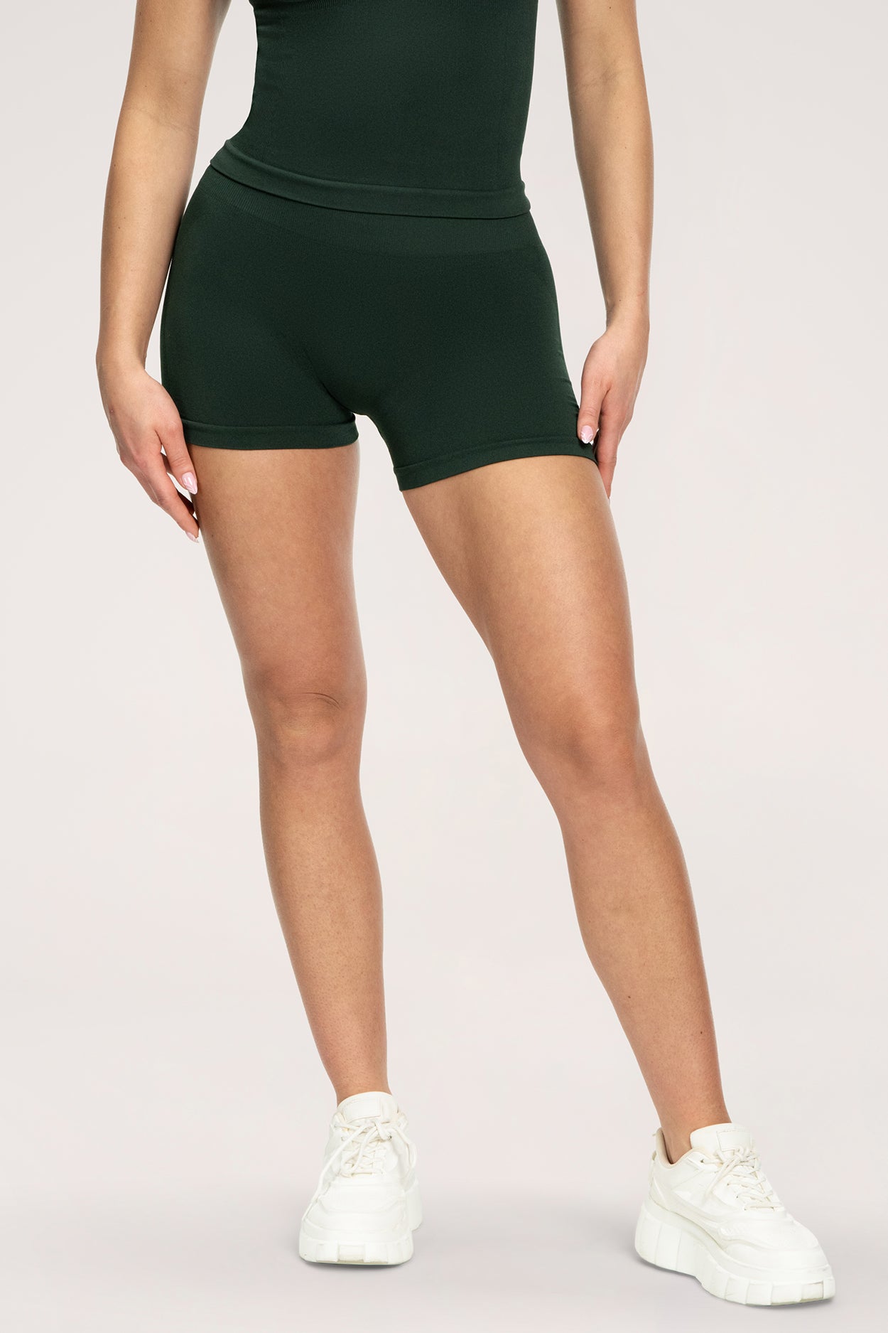 Fake BBL Shorts forest