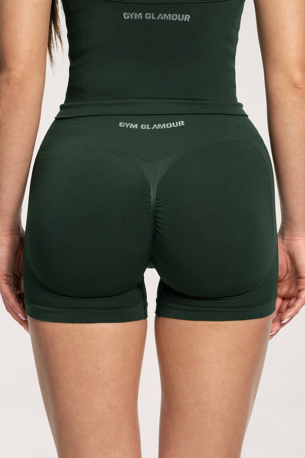 Fake BBL Shorts forest