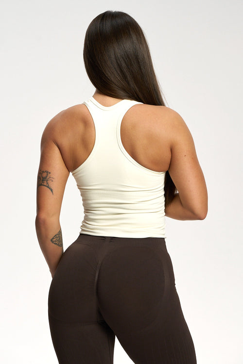 Compress Long Sport-BH  Cream