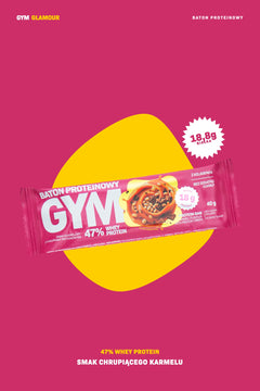 Proteinriegel GYM – Knuspriges Karamell