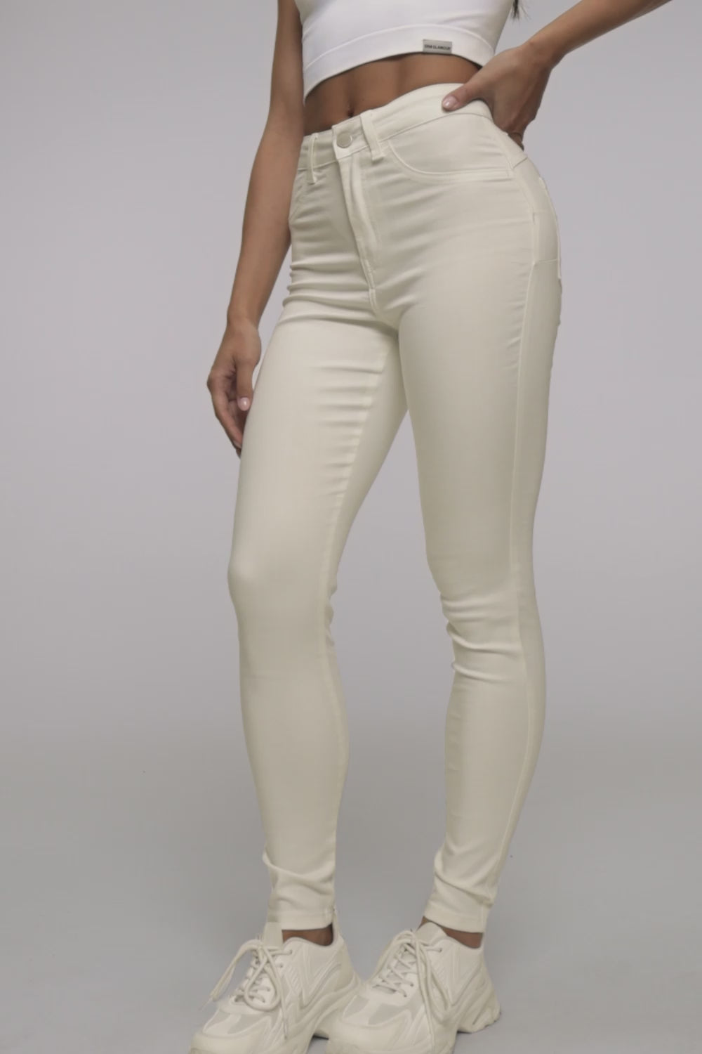 Jeans Skinny Perfect Slim off white