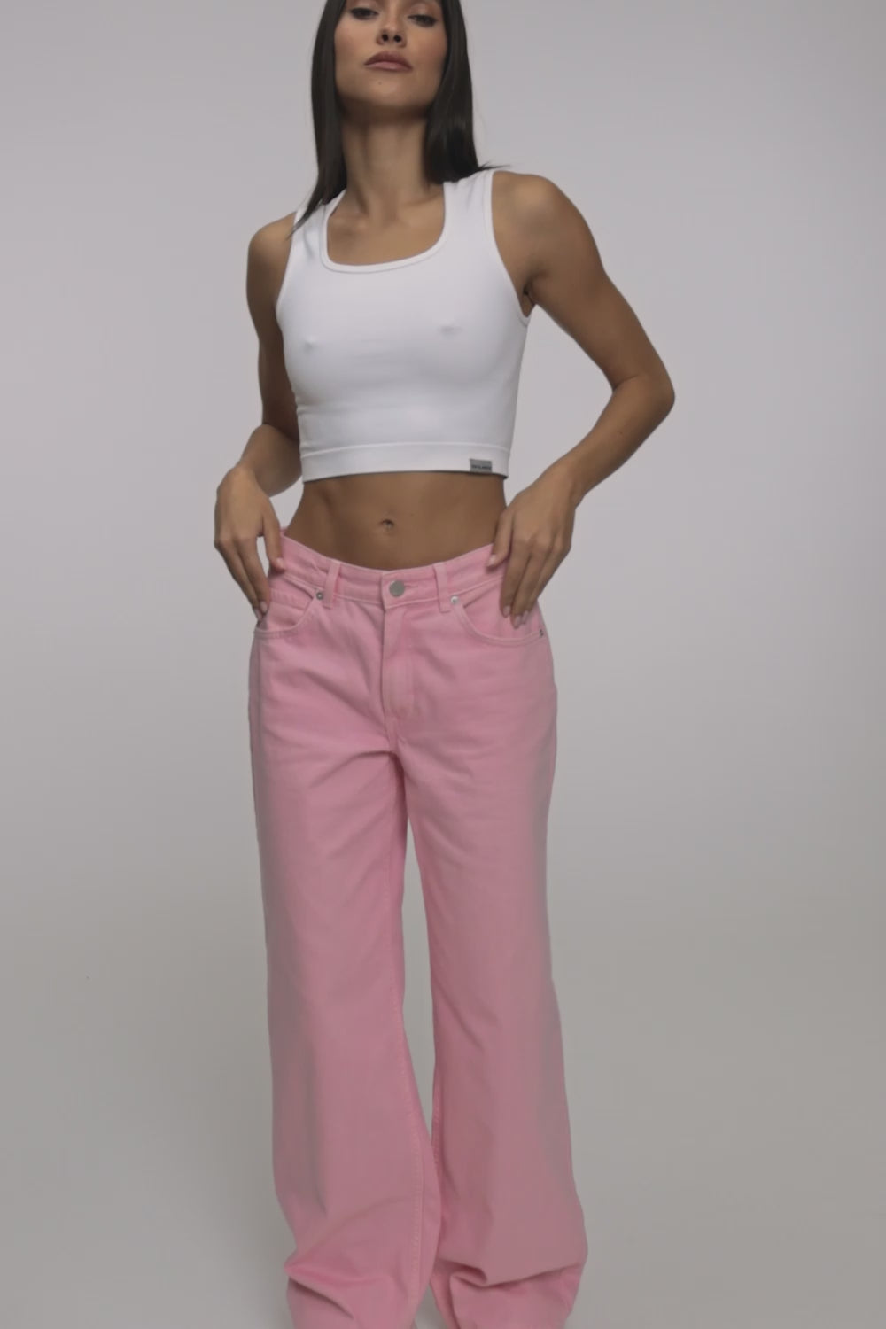 Jeans Boyfriend pink