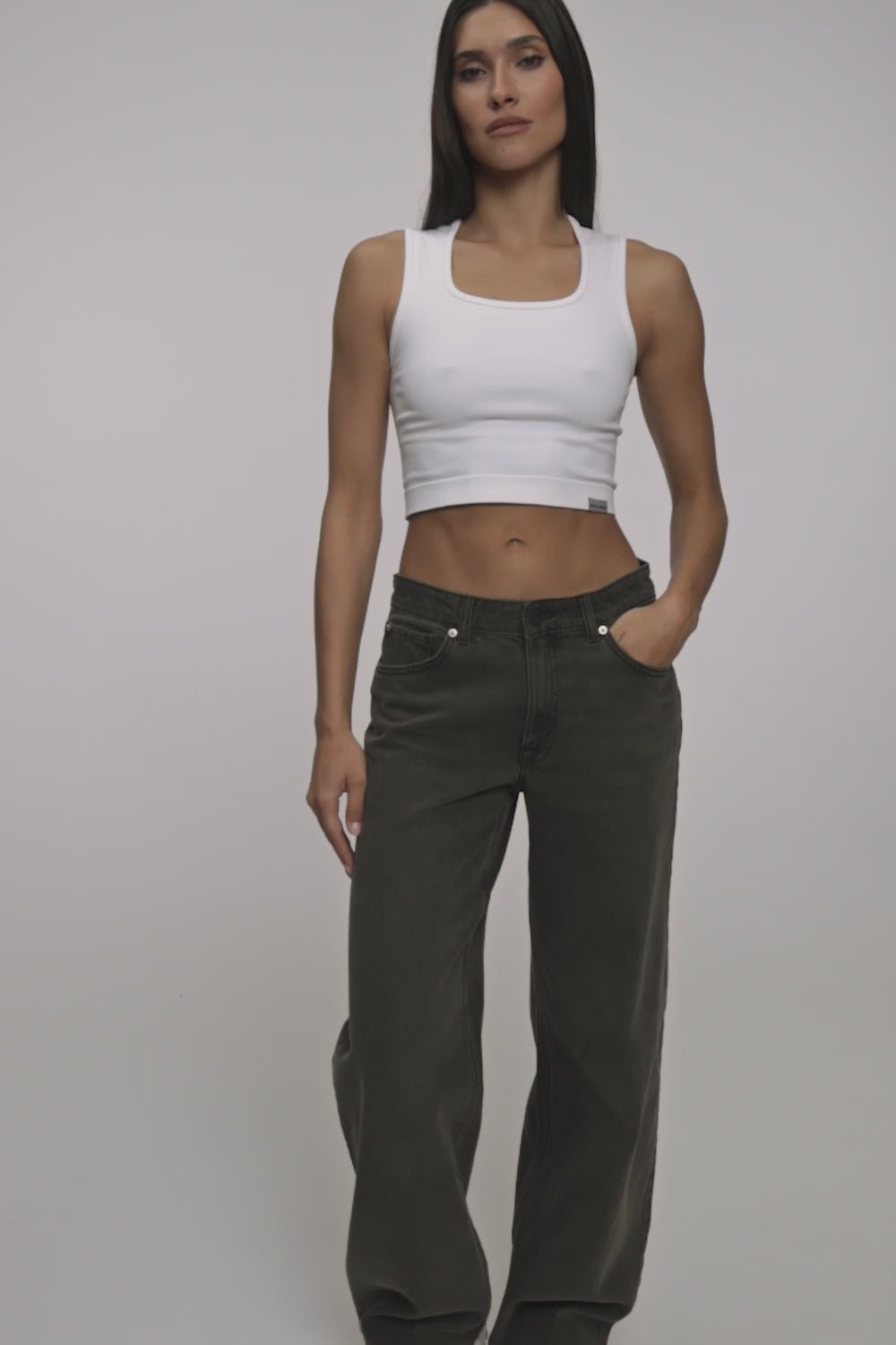 Jeans Boyfriend grey