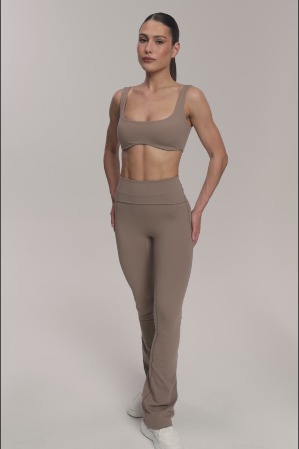 Pilates Era Schlaghose warm beige