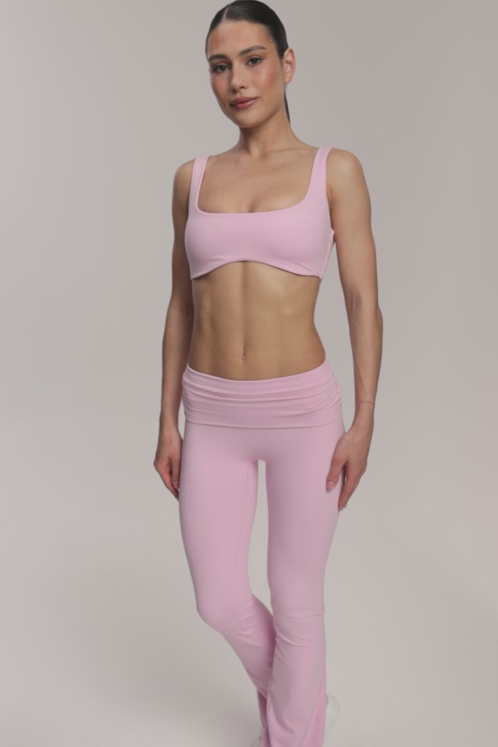 Pilates Era Schlaghose pink