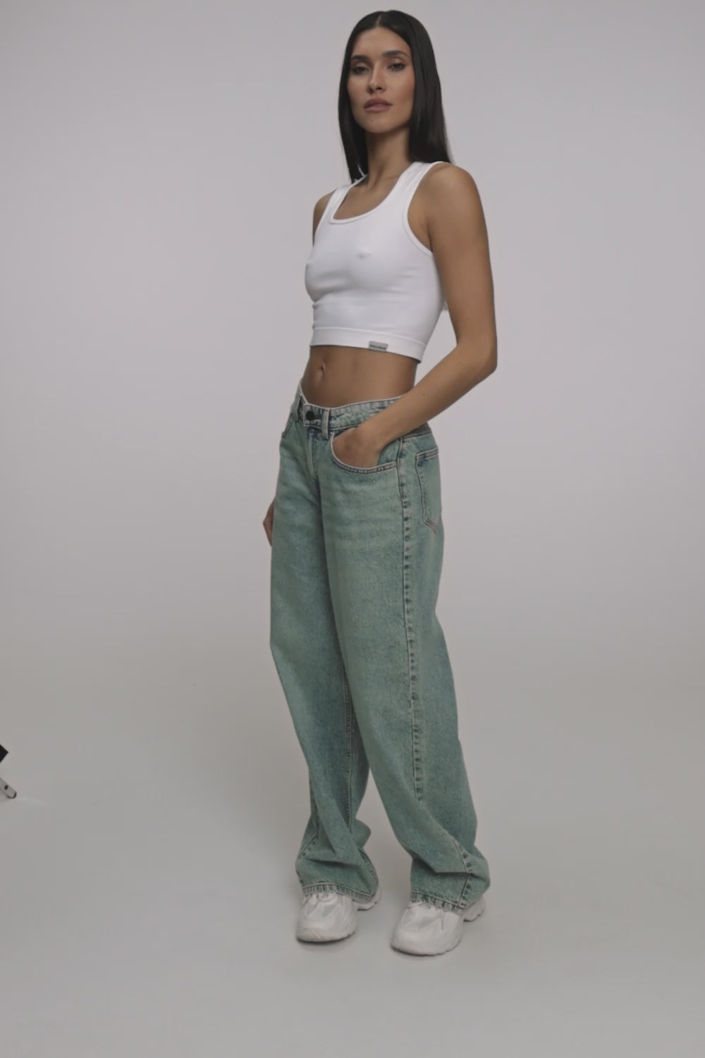 Jeans Boyfriend light blue